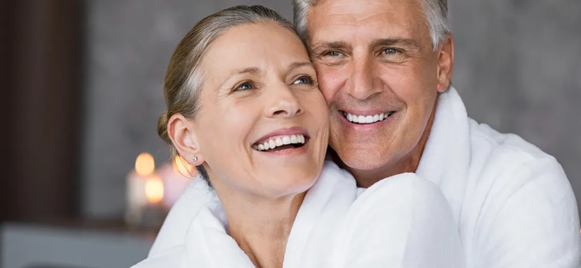 Badekur Bad Füssing Paar entspannung